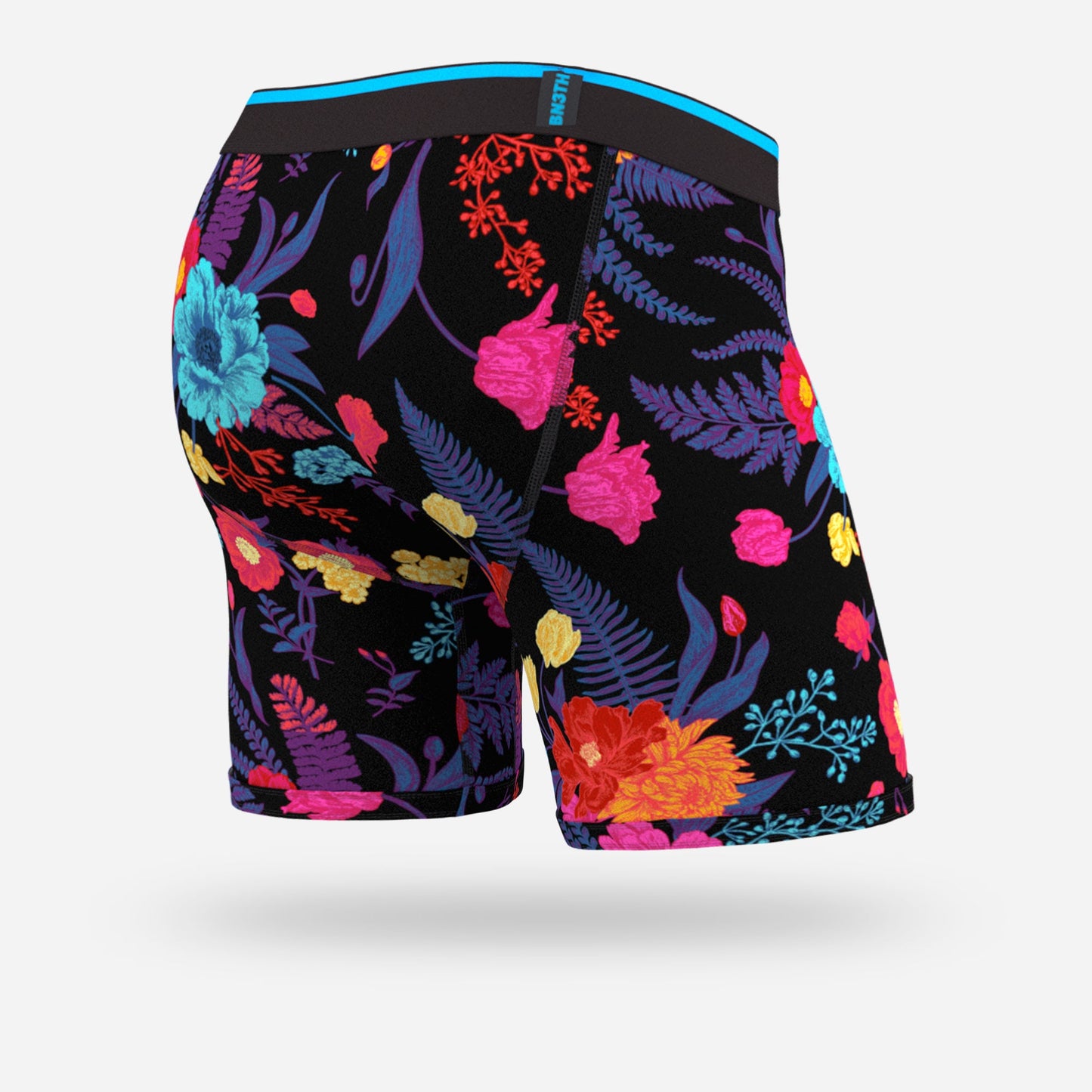 CLASSIC BOXER BRIEF : GARDEN PARTY BLACK