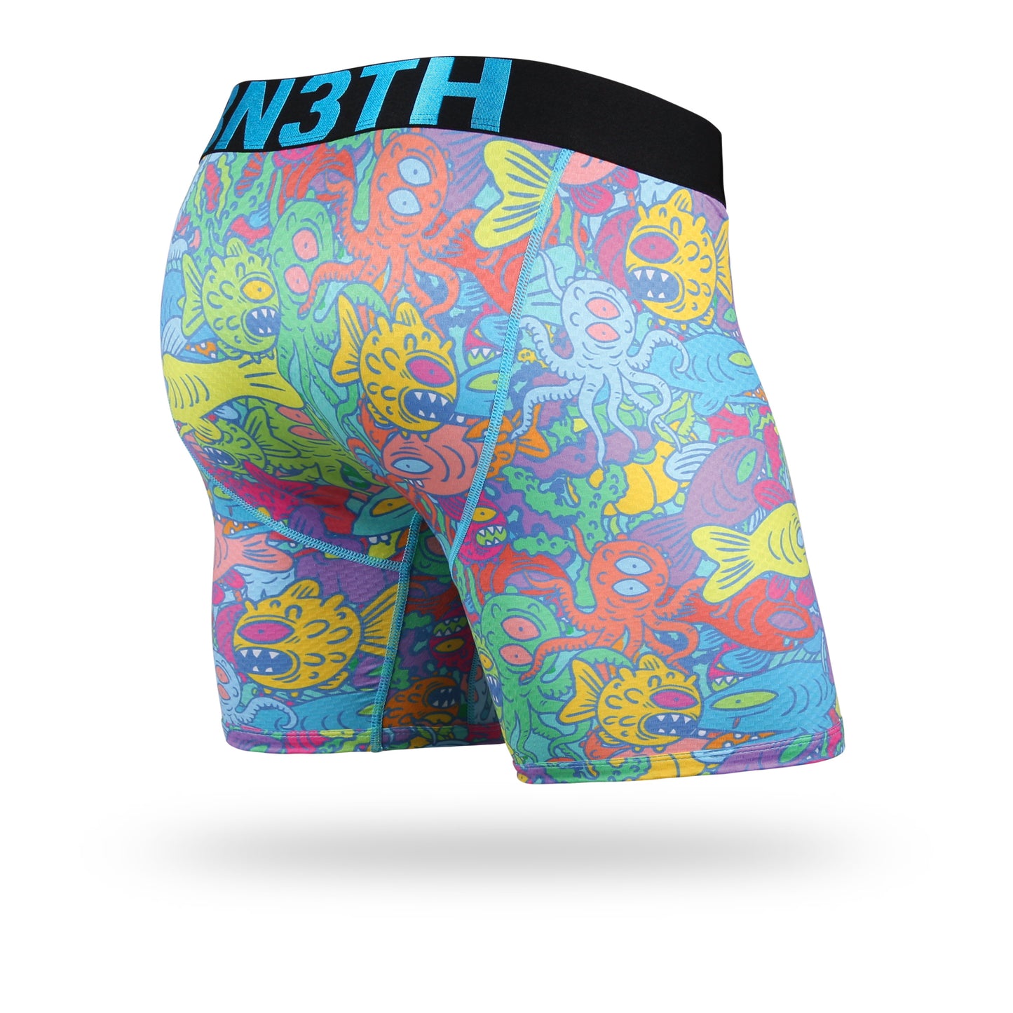 BN3TH MEN'S ENTOURAGE BOXER BRIEF: GO FISH