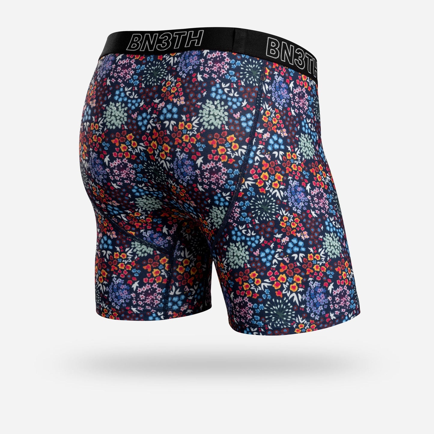 INCEPTION BOXER BRIEF : FLORAL FIELD NAVAL