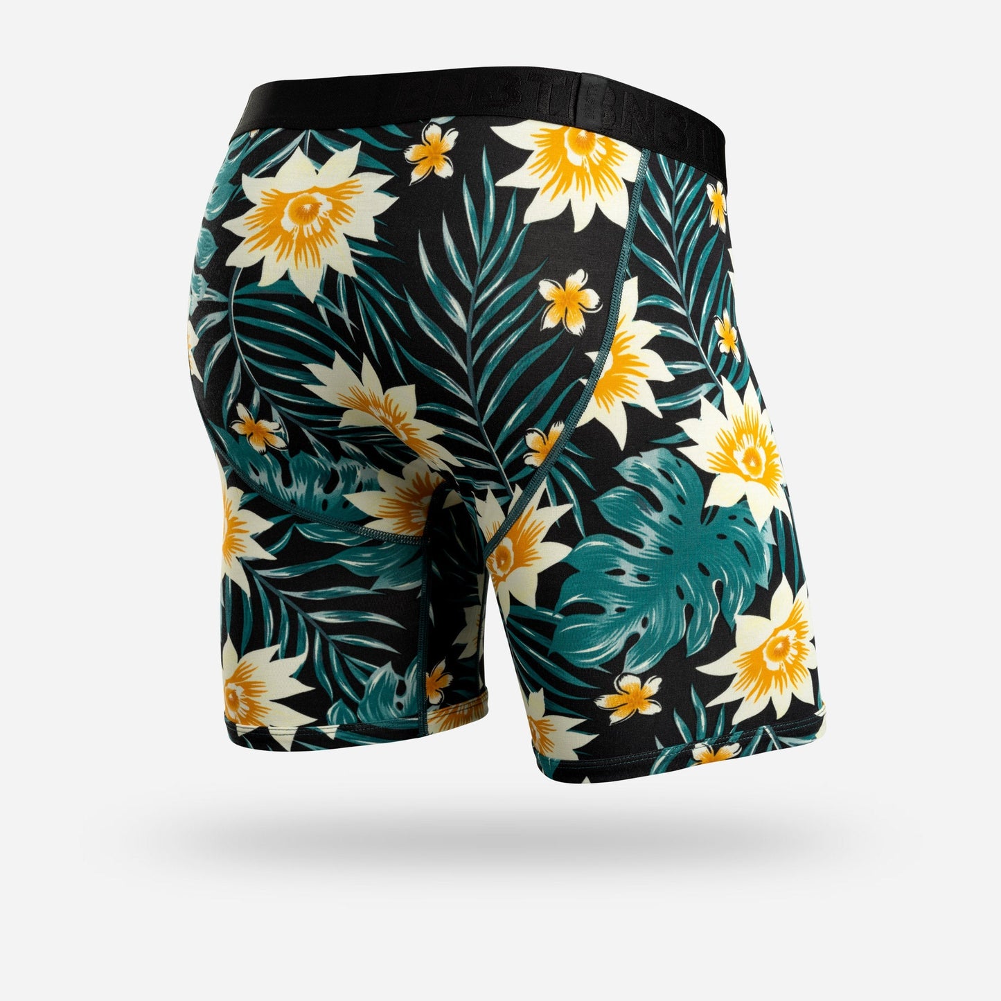 CLASSIC BOXER BRIEF : TROPICAL FLORAL BLACK