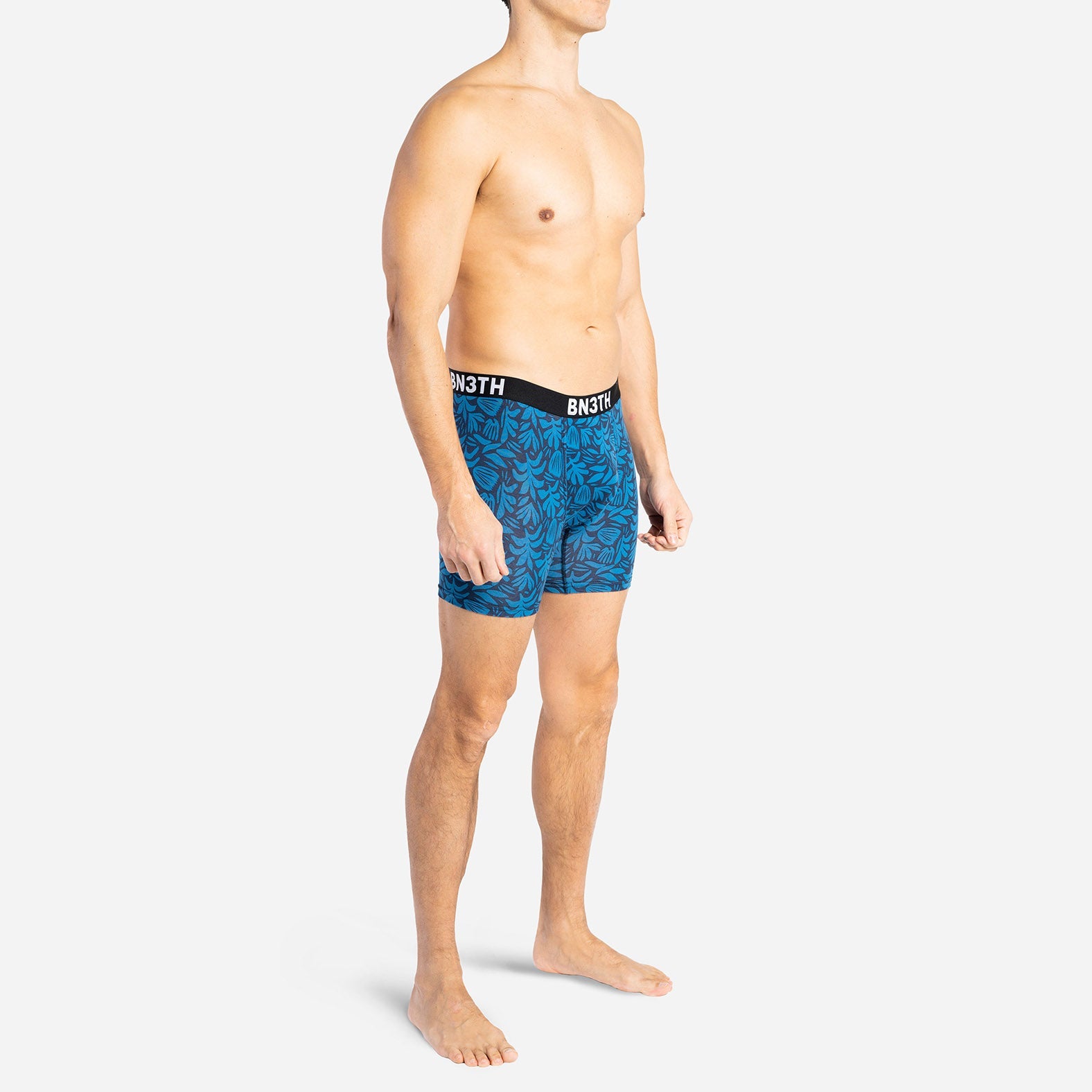 Outset Boxer Brief: Abstract Tropical Navy | BN3TH Underwear – BN3TH AU NZ