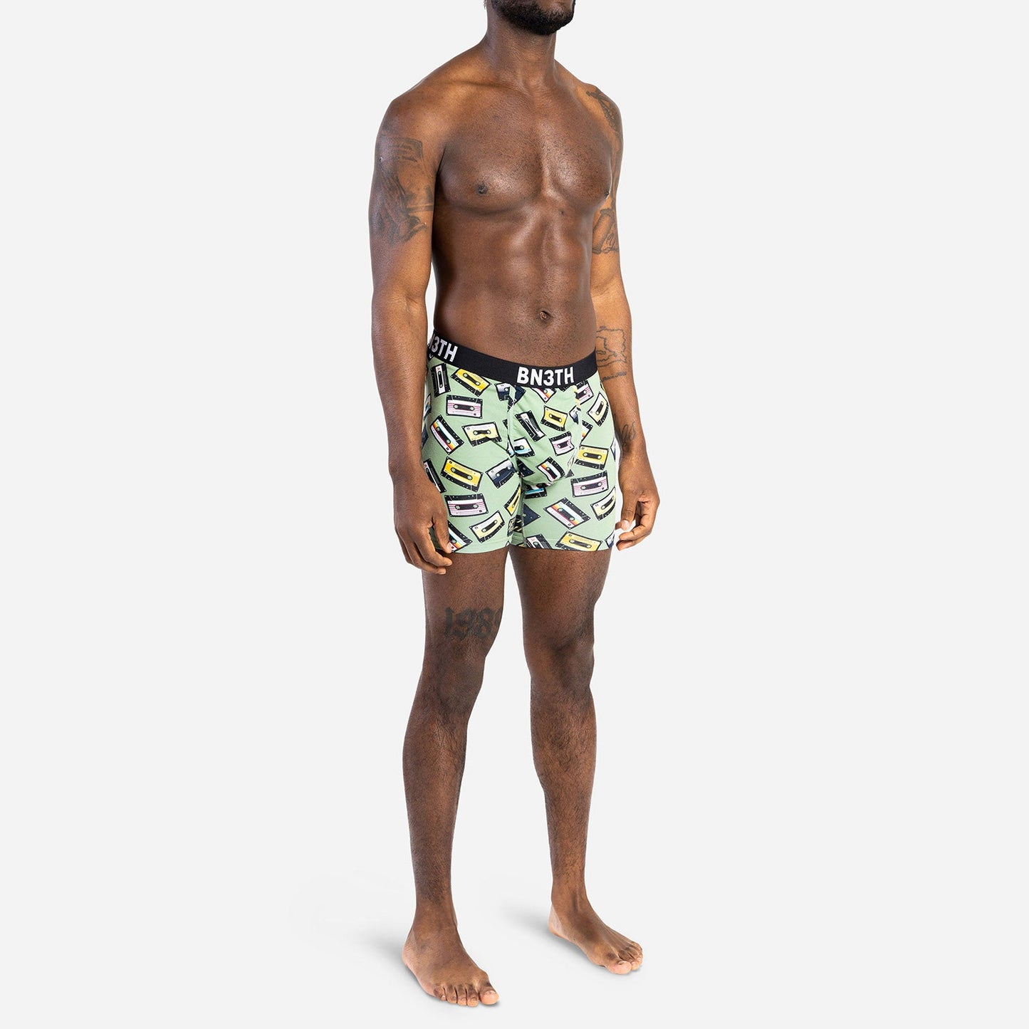 OUTSET BOXER BRIEF: CASSETTE MADNESS CEDAR